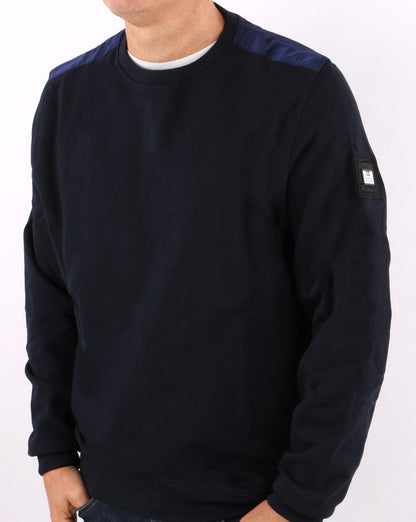 Weekend Offender F Bomb Sweatshirt Marineblau