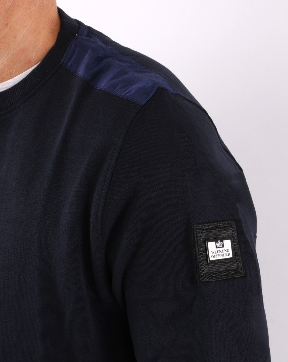 Weekend Offender F Bomb Sweatshirt Marineblau