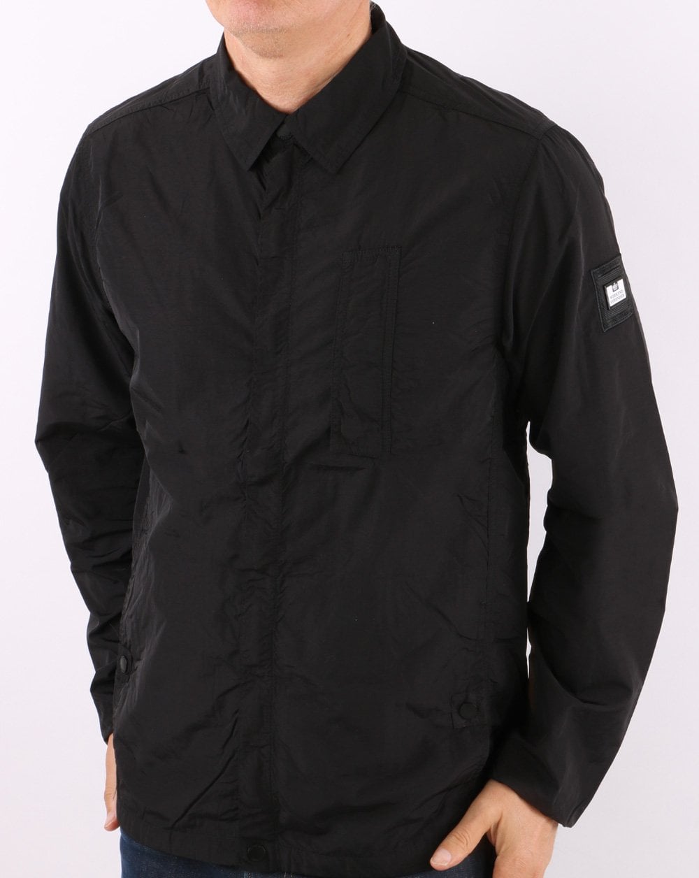 Weekend Offender Sorvino Überhemd Schwarz