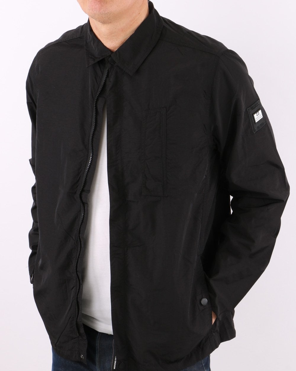 Weekend Offender Sorvino Überhemd Schwarz