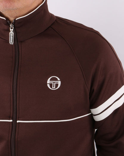 Sergio Tacchini Star Track Top Braun/Creme