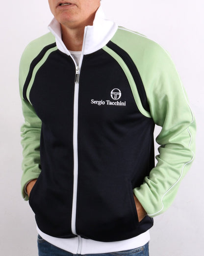 Sergio Tacchini Ghibli Trainingsjacke Marineblau/Hellgrün