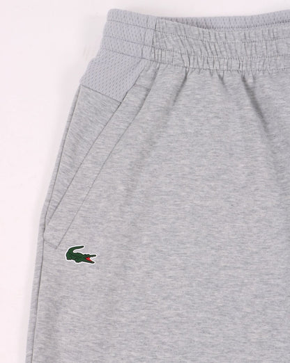 Lacoste Sport Mesh Panel Shorts Silber Chine/Grau