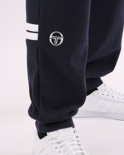 Sergio Tacchini – Trainingshose mit Bündchen in Marineblau