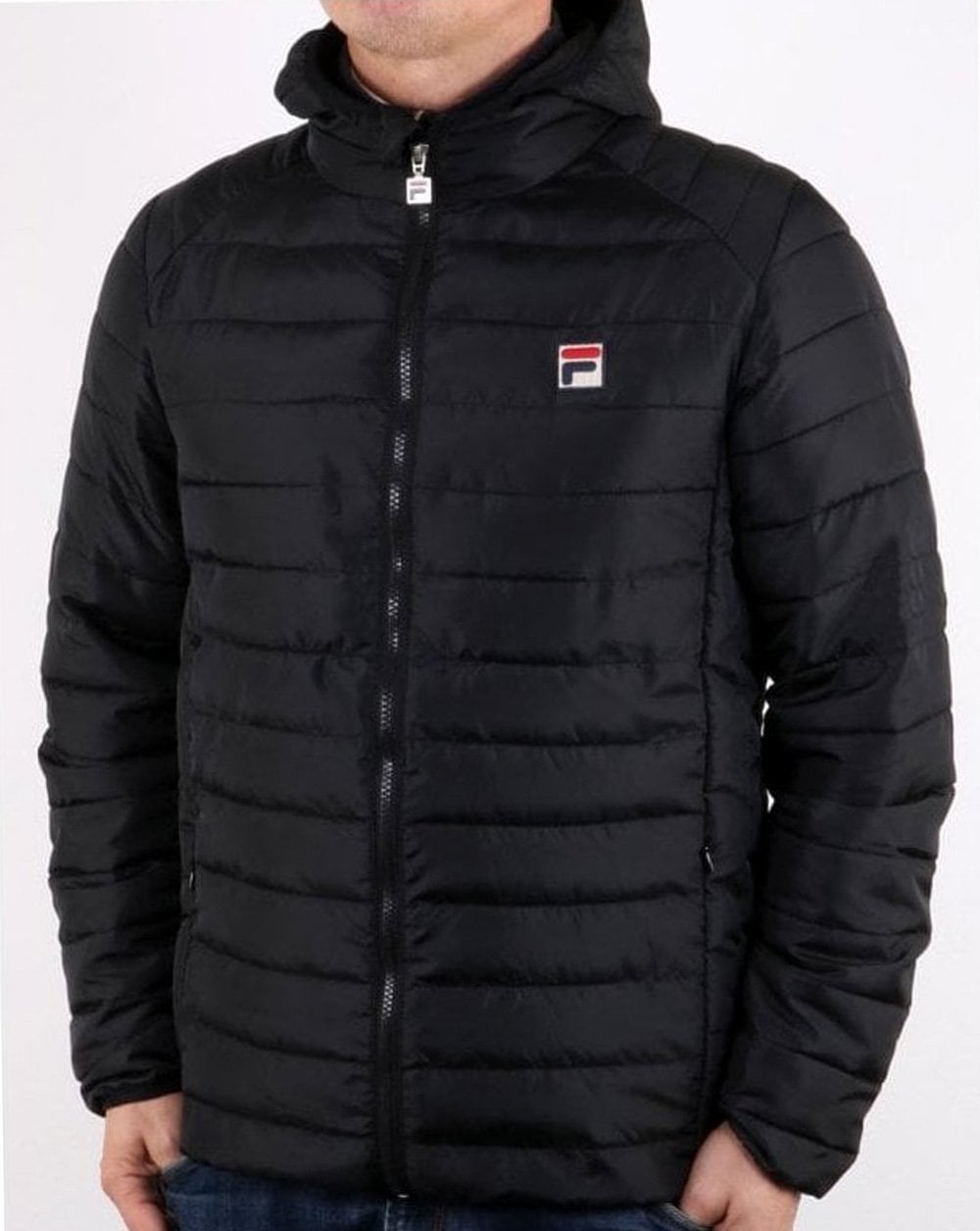 Fila Vintage Pavo Pufferjacke Schwarz