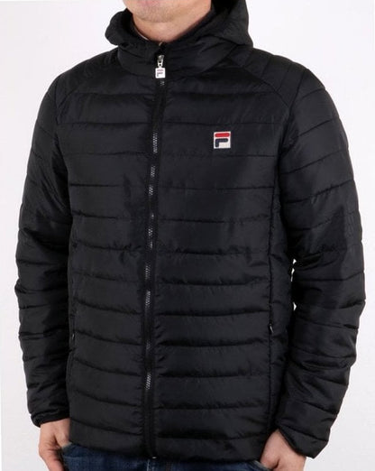 Fila Vintage Pavo Pufferjacke Schwarz