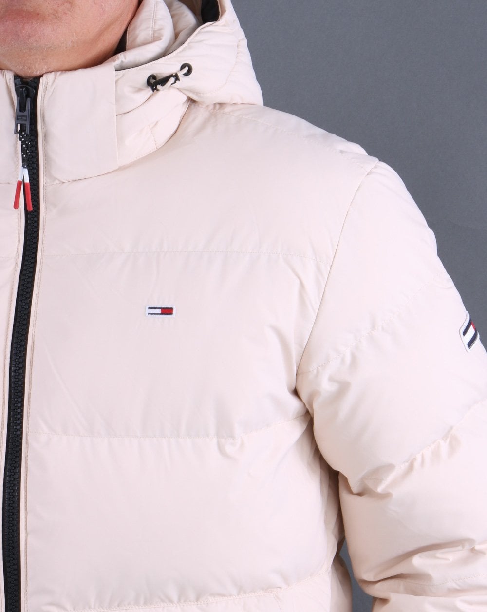 Tommy Jeans Daunenjacke Smooth Stone