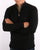 Gabicci Vintage Quarter Zip Black