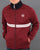 Sergio Tacchini Dallas Track Top Burgundy/navy