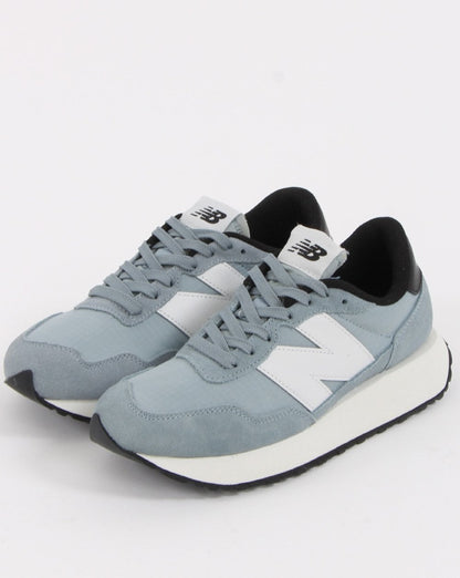 New Balance 237 Trainer Schiefer/Weiß