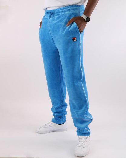 Fila Vintage Terrinda Velours-Trainingshose, Französischblau