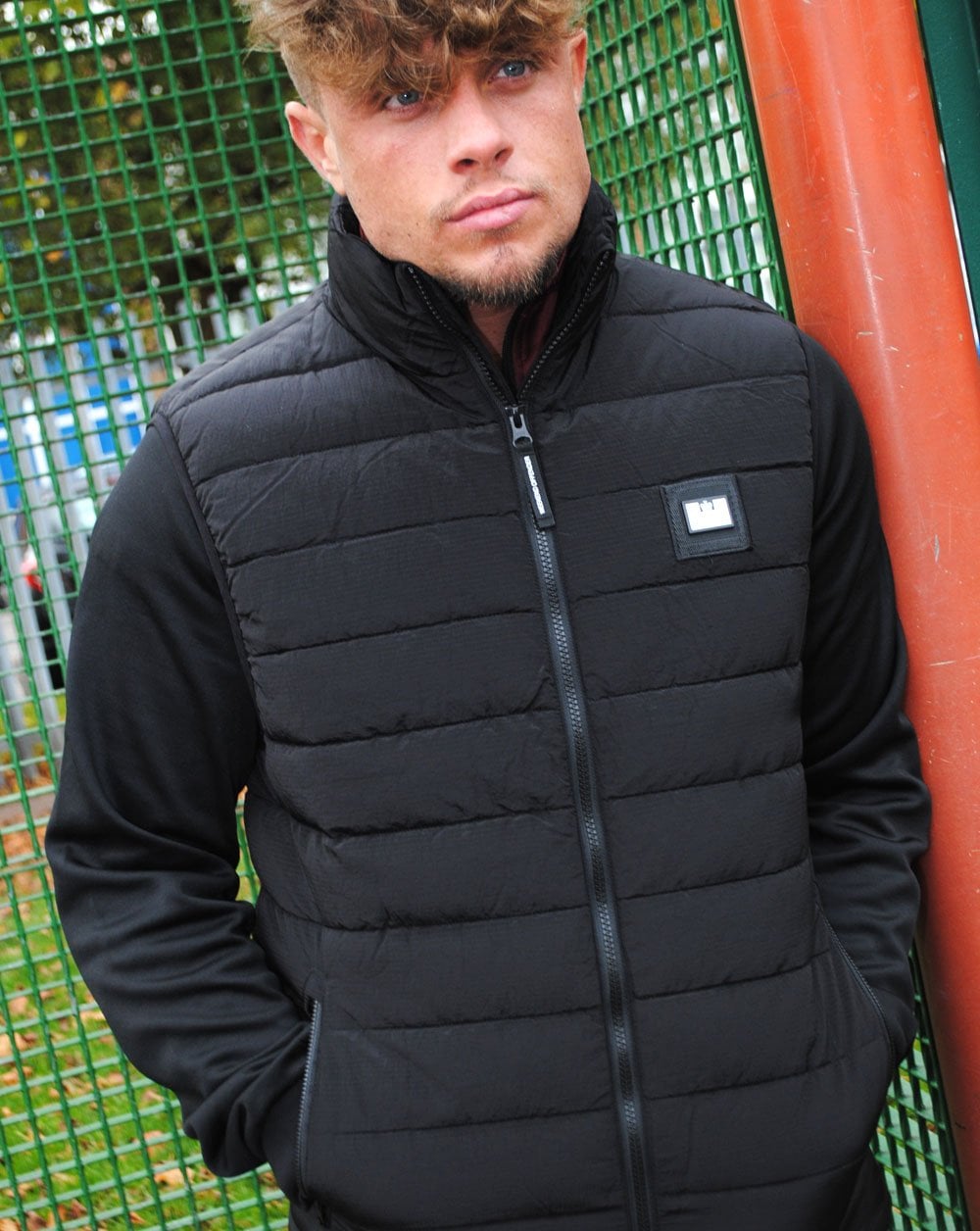 Weekend Offender Gacha Gilet Schwarz