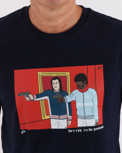 Pulp T-Shirt Marineblau