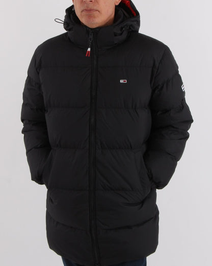 Tommy Jeans Daunenparka Schwarz
