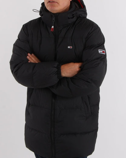 Tommy Jeans Daunenparka Schwarz