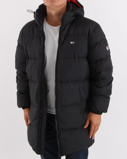 Tommy Jeans Daunenparka Schwarz