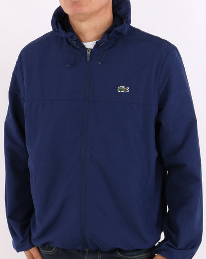 Lacoste Packbare Windjacke Marineblau