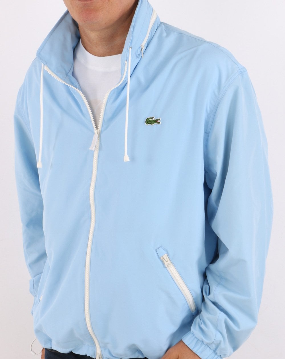 Lacoste – Wasserabweisende Windjacke, Himmelblau