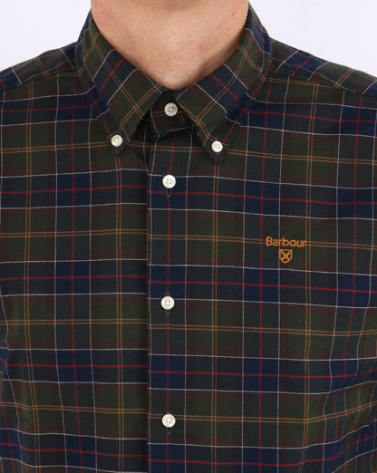 Barbour Helmside Tailored Shirt Klassischer Tartan
