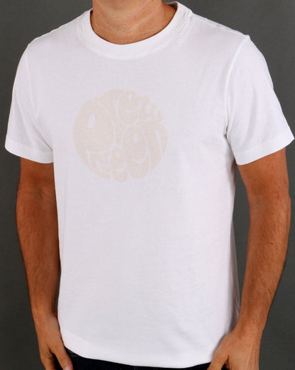 Pretty Green Logo T-Shirt Weiß/Creme