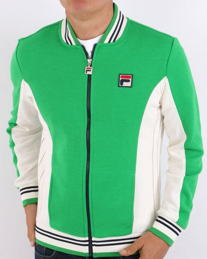 Fila Vintage Settanta Archive Track Top OG Grün