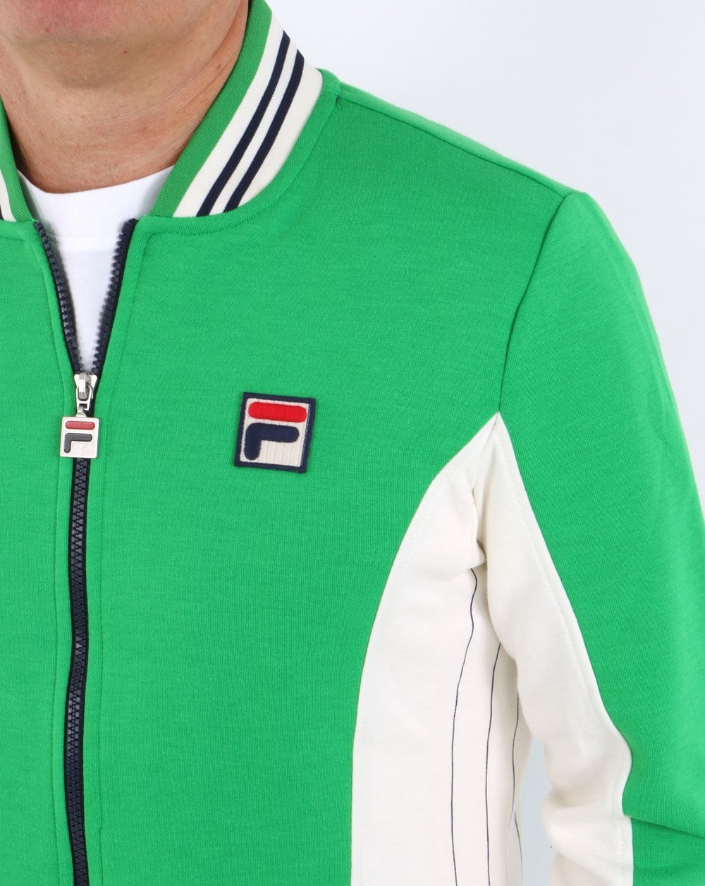 Fila Vintage Settanta Archive Track Top OG Grün