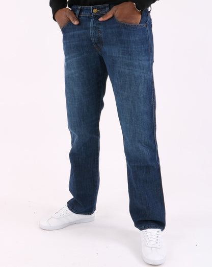 Lois Marvin Klassische Jeans mit geradem Bein, Vintage-Waschung