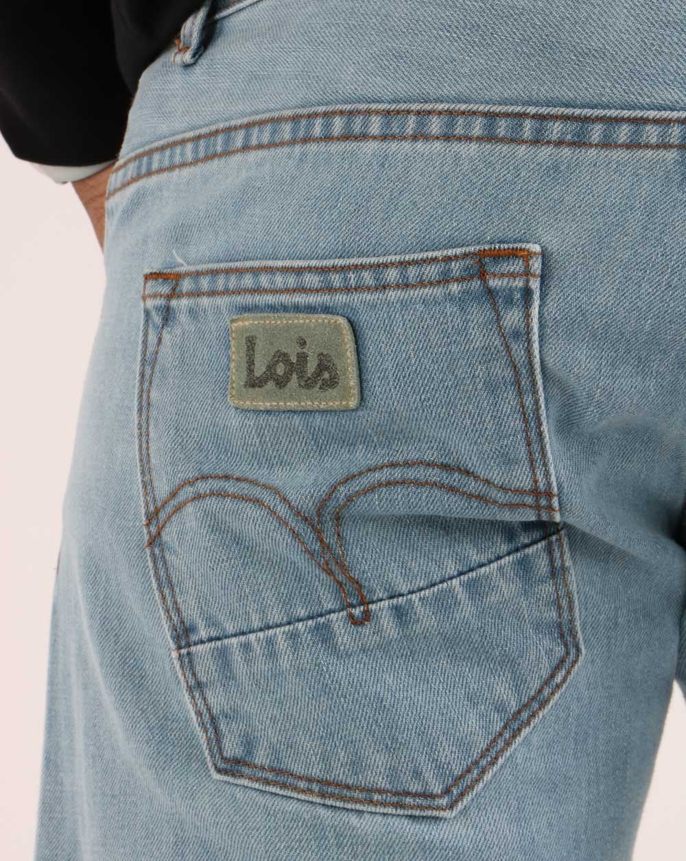 Lois Sierra – Regular Slim Jeans in gebleichter Waschung