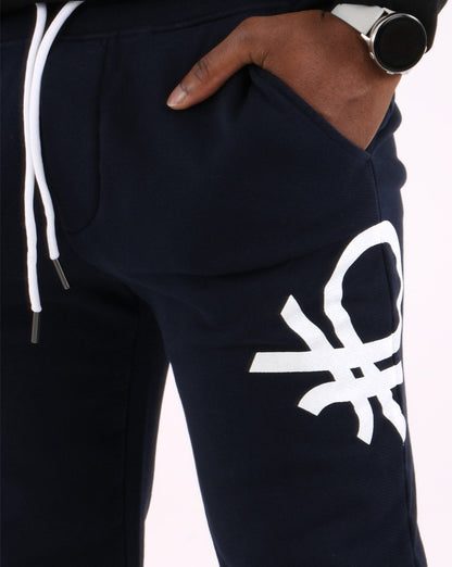 Benetton DNA Logo Jogger Navy