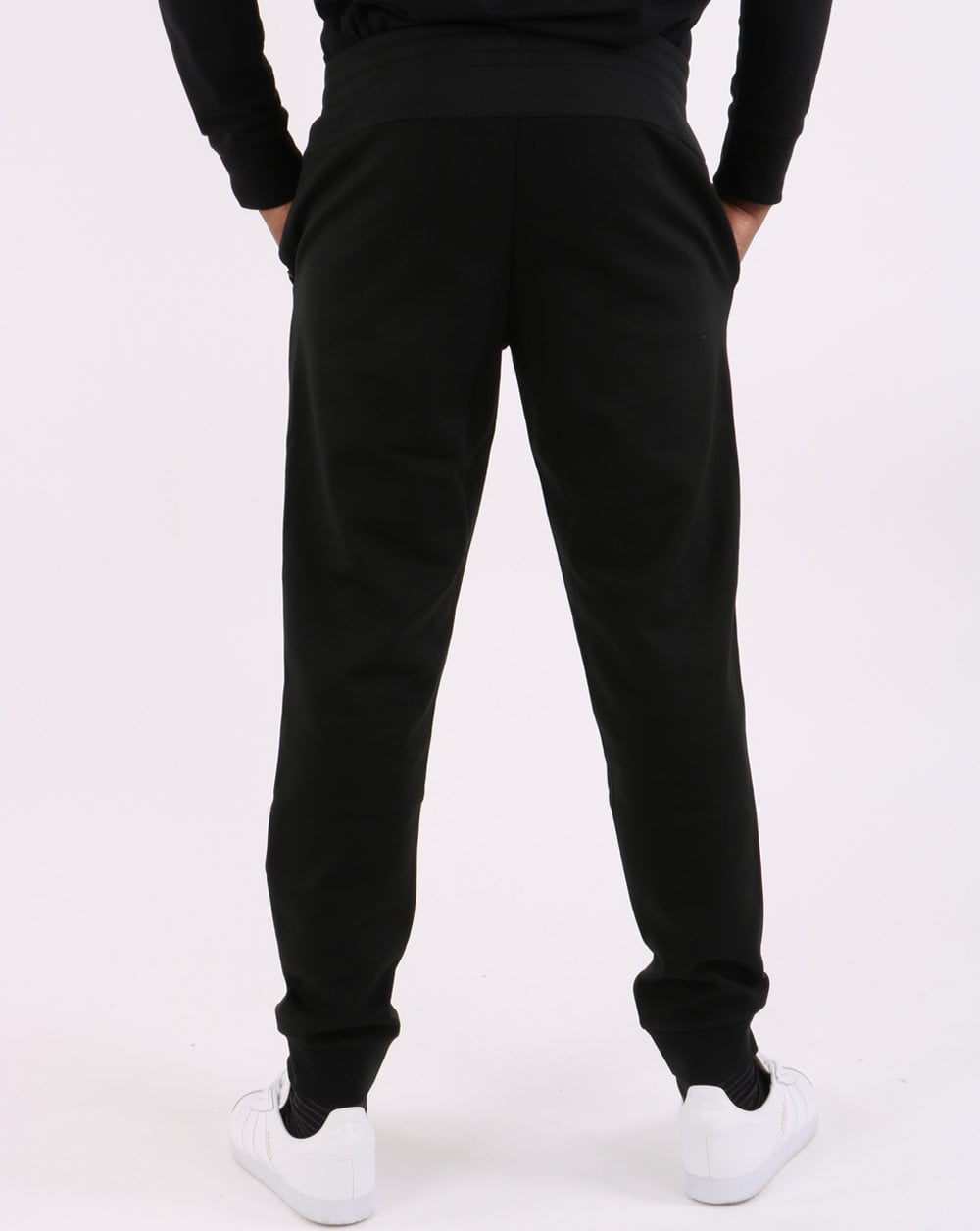 Lacoste Sport Mesh Panel Track Pants Black