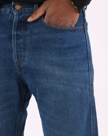 Lois Bootcut-Jeans in dunklem Stein