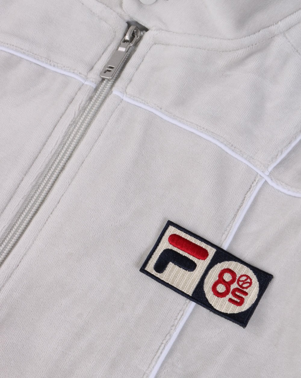 Fila Vintage Terrinda Pro Badge Trainingsjacke Grau