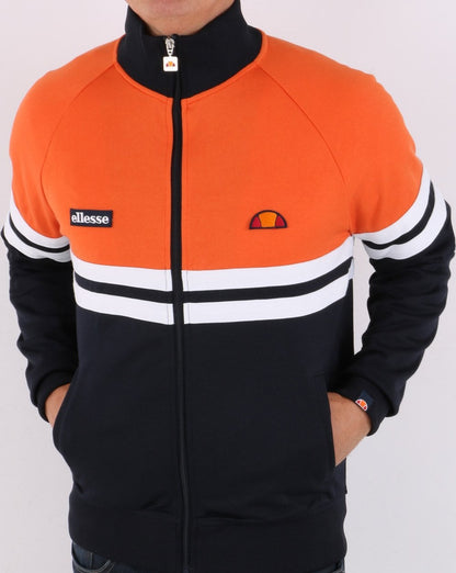 Ellesse Rimini Track Top Marine/Orange