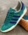 Adidas Cord Trainers Green/Navy