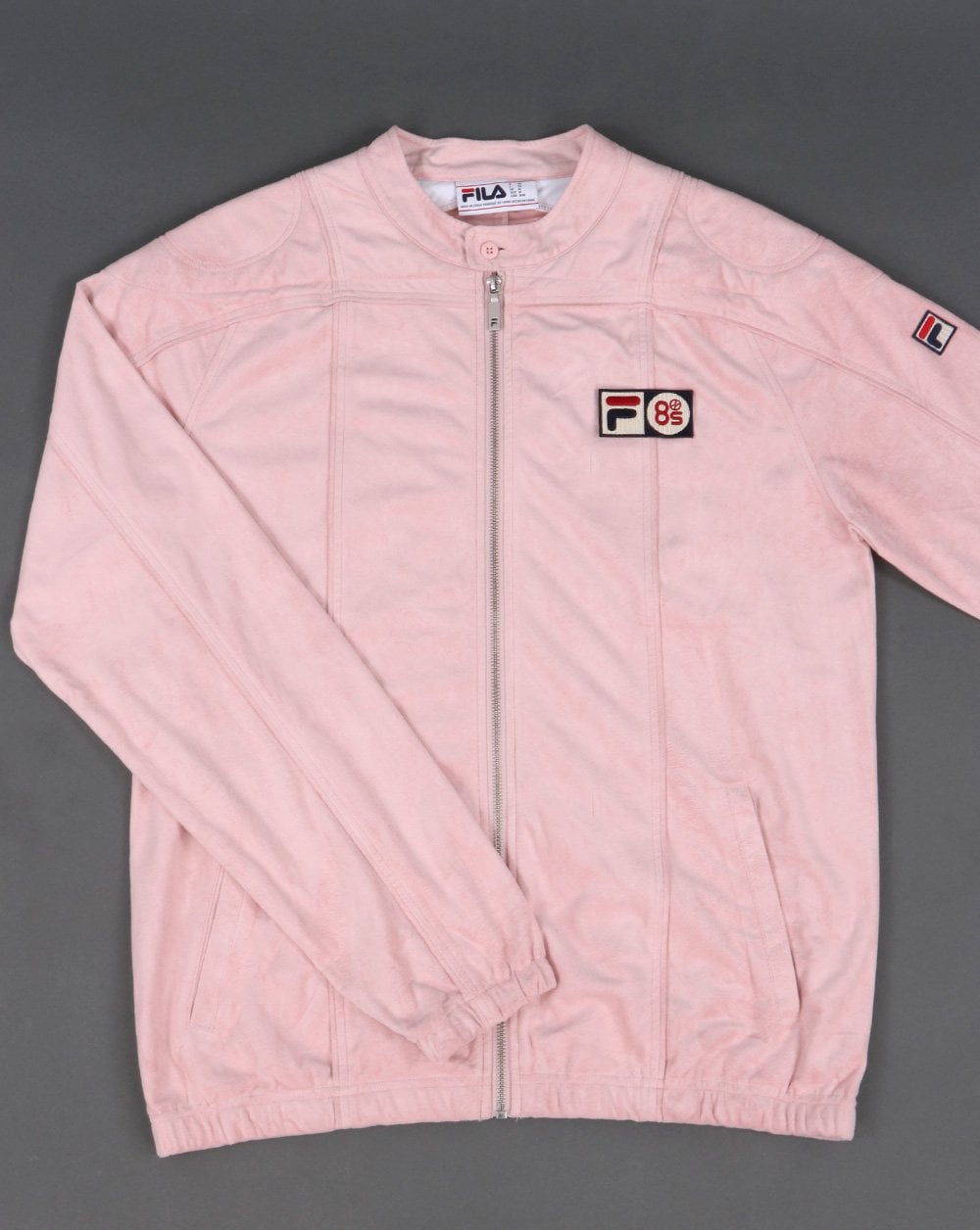 Fila Vintage Terrinda Pro Badge Trainingsjacke Puderrosa
