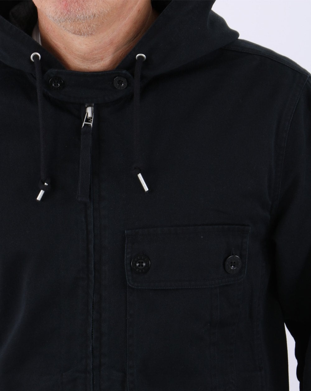 Pretty Green Sigma Baumwolljacke Schwarz