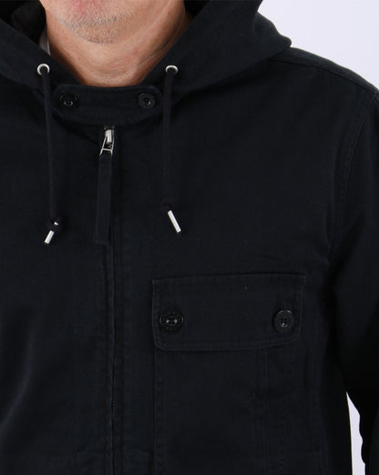 Pretty Green Sigma Baumwolljacke Schwarz