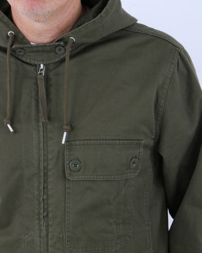 Pretty Green Sigma Baumwolljacke Khaki