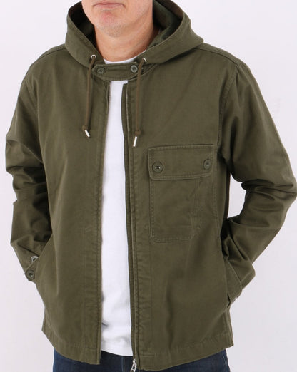 Pretty Green Sigma Baumwolljacke Khaki