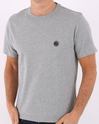 Pretty Green Altair Bio-T-Shirt Grau