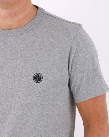 Pretty Green Altair Bio-T-Shirt Grau