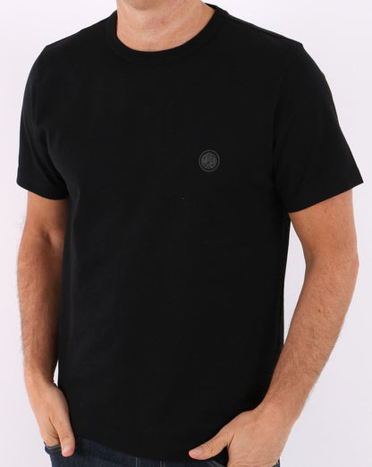 Pretty Green Altair Bio-T-Shirt Schwarz