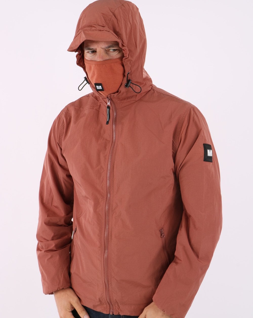 Weekend Offender Technikerjacke Terrakotta