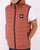 Weekend Offender Berglake Hooded Gilet Terracotta