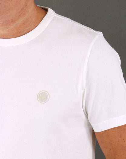 Pretty Green Altair Bio-T-Shirt Weiß
