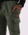 Ellesse Cargo Track Pants Dark Green