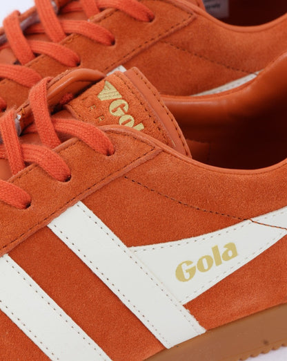 Gola Harrier Wildleder-Sneaker Orange/Weiß