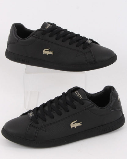 Lacoste Footwear Graduate Trainer Schwarz