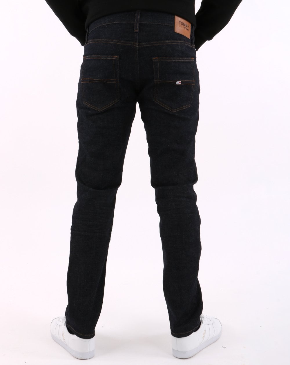 Tommy Jeans – Scanton – Slim-Fit-Jeans in dunkler Spülung