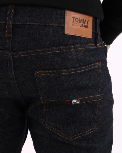 Tommy Jeans – Scanton – Slim-Fit-Jeans in dunkler Spülung